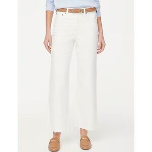 J. Crew Wide-leg cropped jean